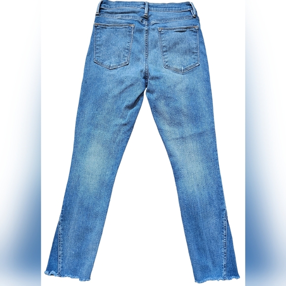 Frame Denim "Le High Skinny" jeans with manufacturers distressed marks, size 27 - Picture 4 of 10